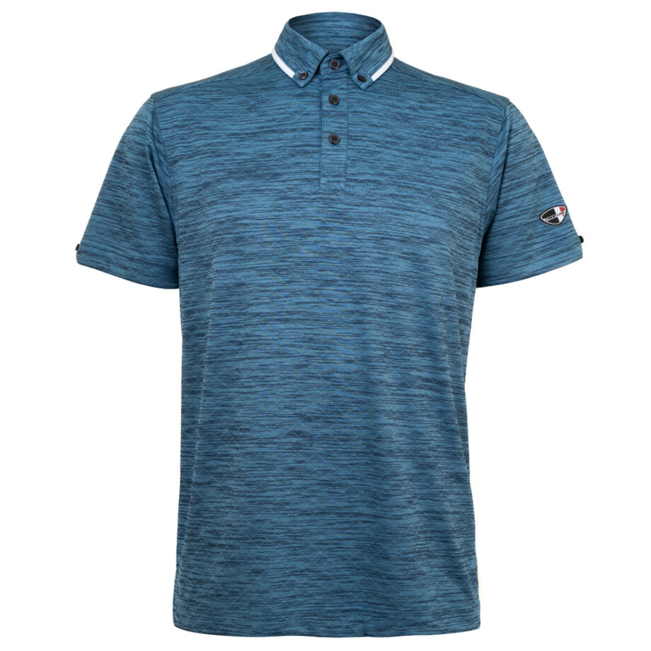 Mens Polo 80381001 in Peacock Blue