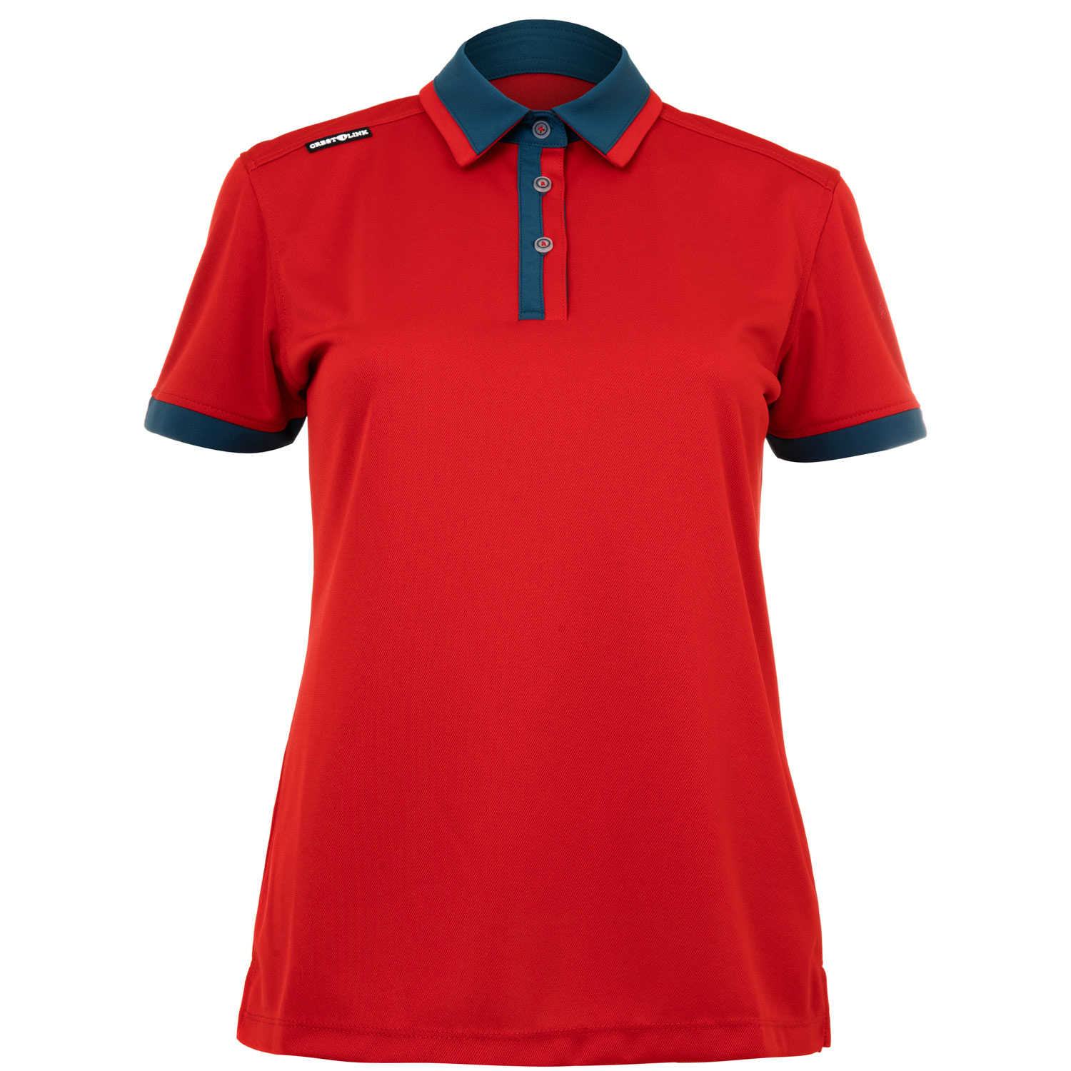Ladies Polo 60380936 in Sport Red – Crest Link Australia