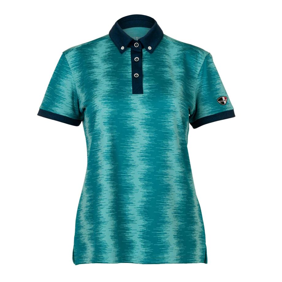 Ladies Polo 60381081 - Teal - Back