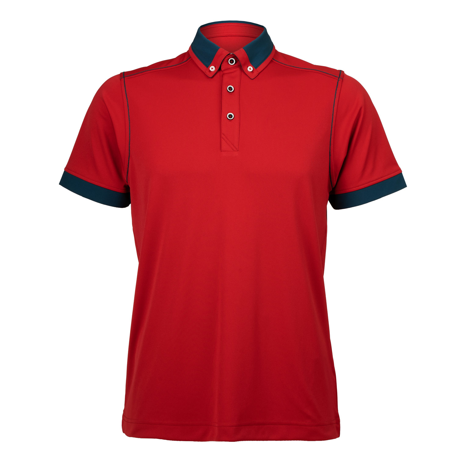Mens Polo 80381070 in Red – Crest Link Australia