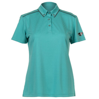 Ladies Polo 60381101 in Turquoise Green
