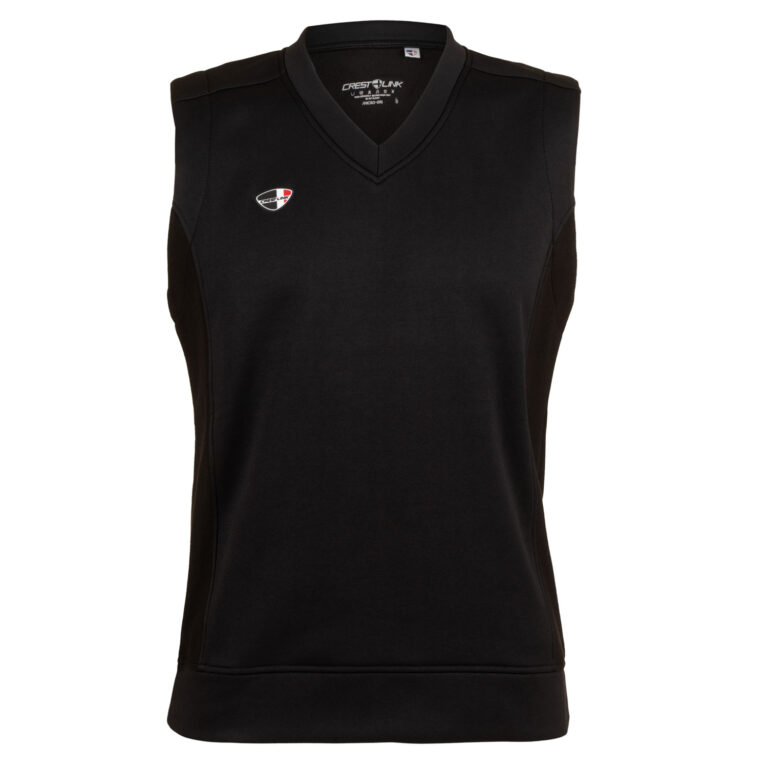 Pullover Vest 87181173 in Black Crest Link Australia
