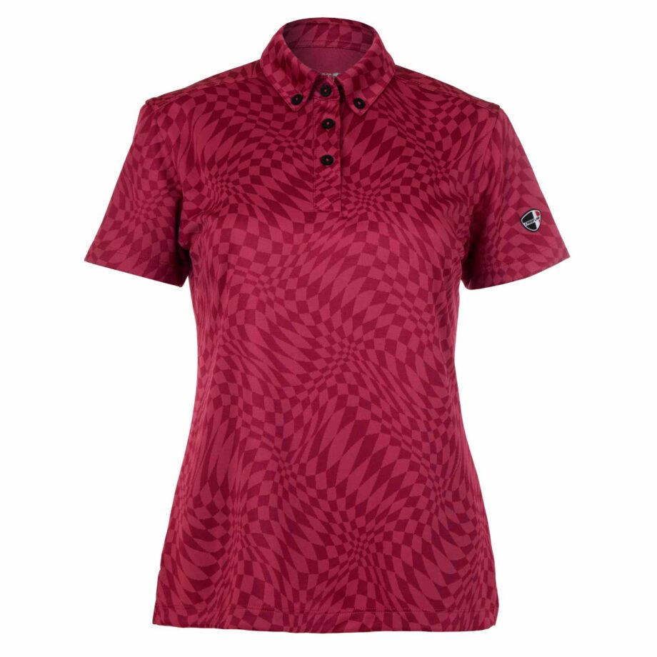 Ladies Polo 60381231 in Mars Red