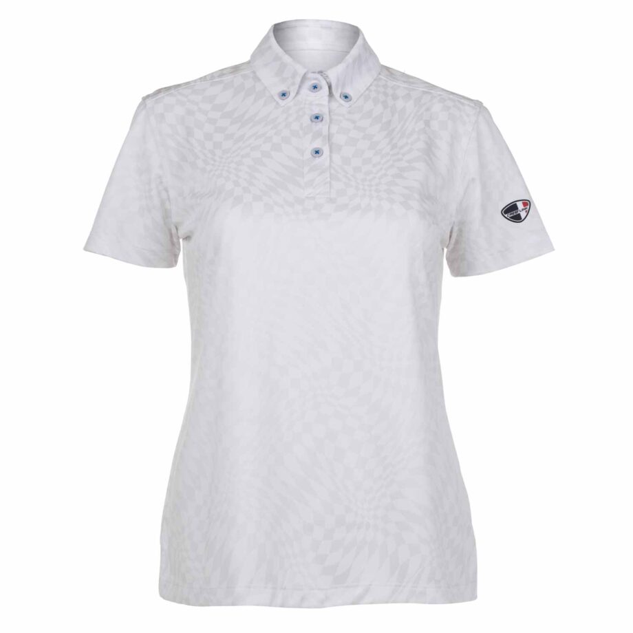 Ladies Polo 60381231 in Pearl White