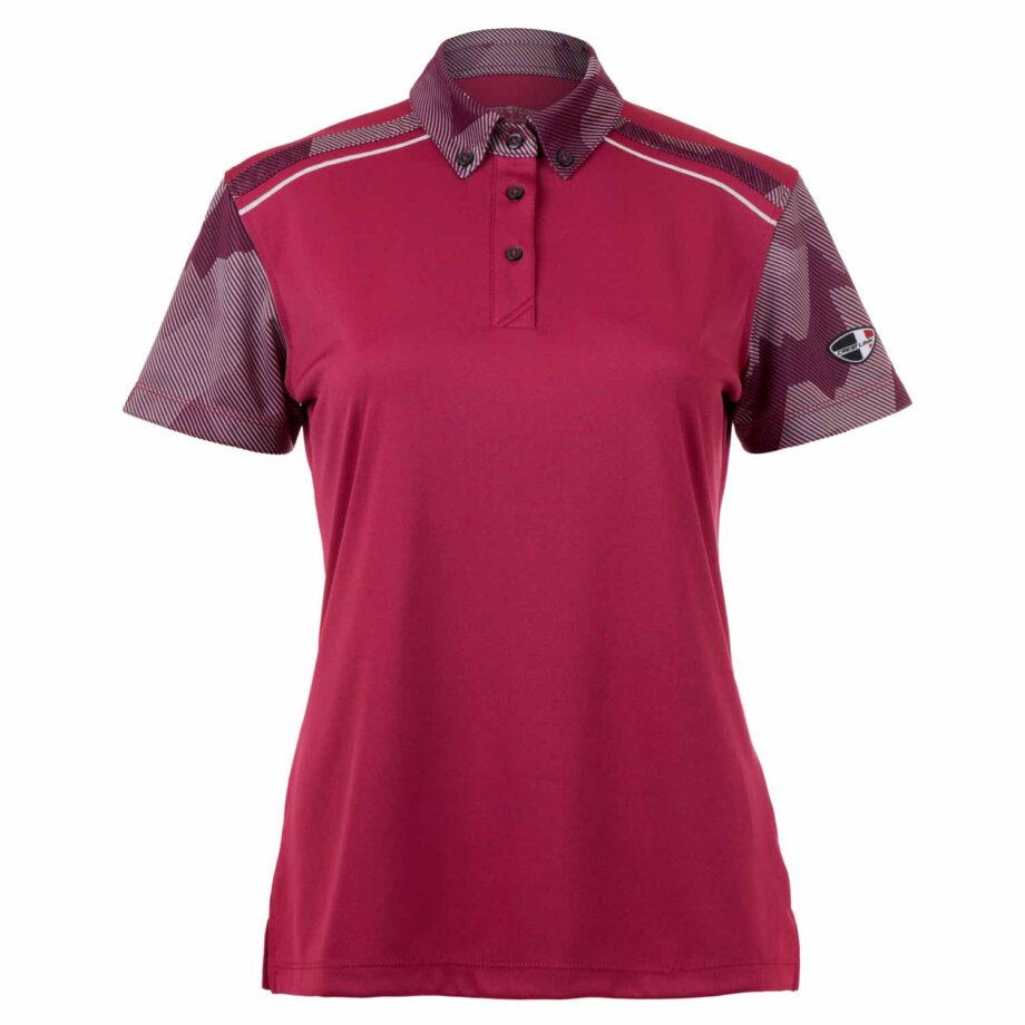 Ladies Polo 60381261 in Mars Red