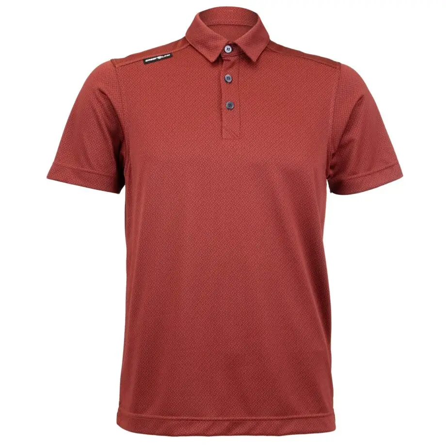 Mens Polo 80381335 in Saffron