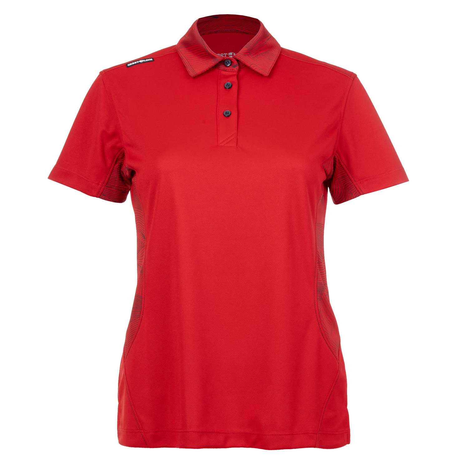 Ladies Polo 60381291 in Sport Red