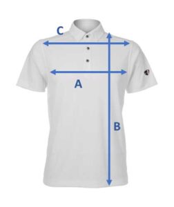 Size Guide - Junior Polos